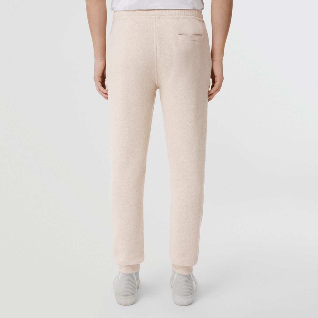 Monogram Motif Cotton Cashmere Jogging Pants - 4