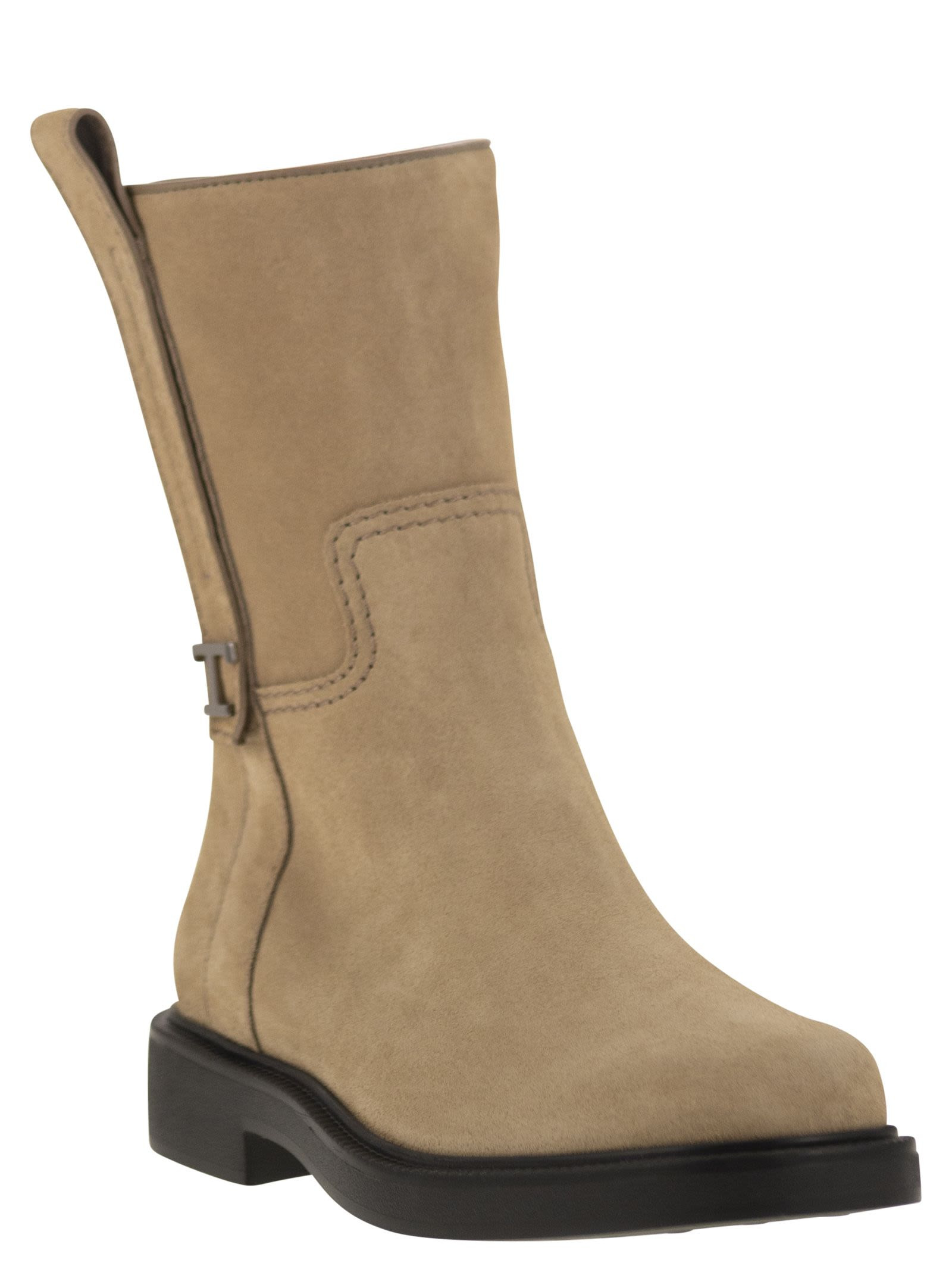 Tod's Women Suede Ankle Boot - 2