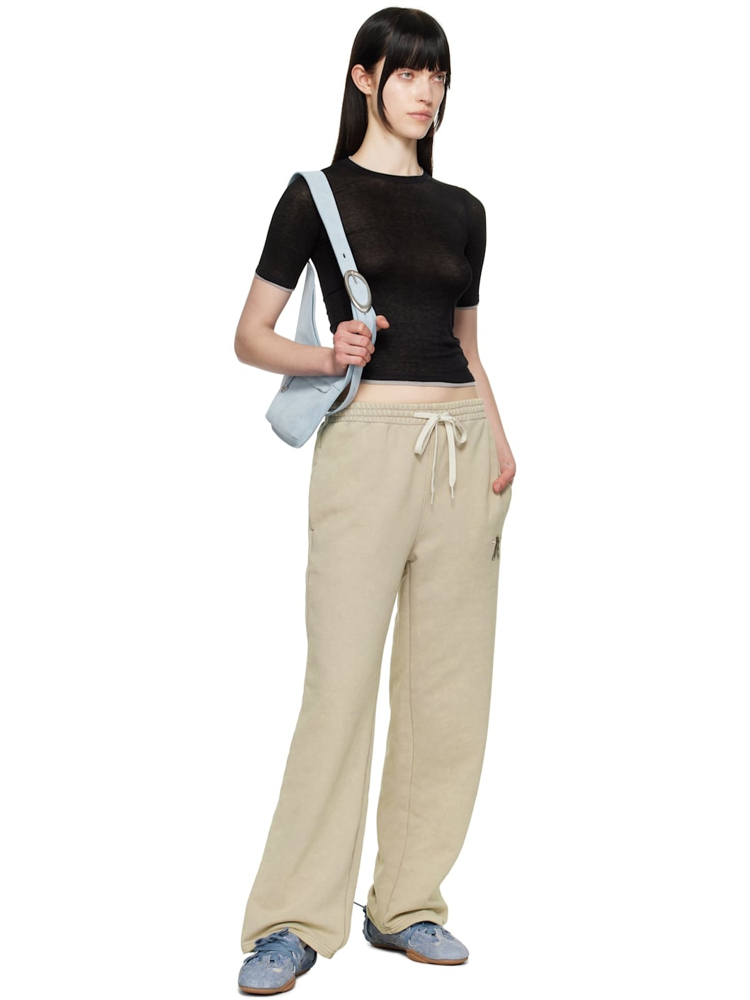 Beige Classic Lounge Pants - 4
