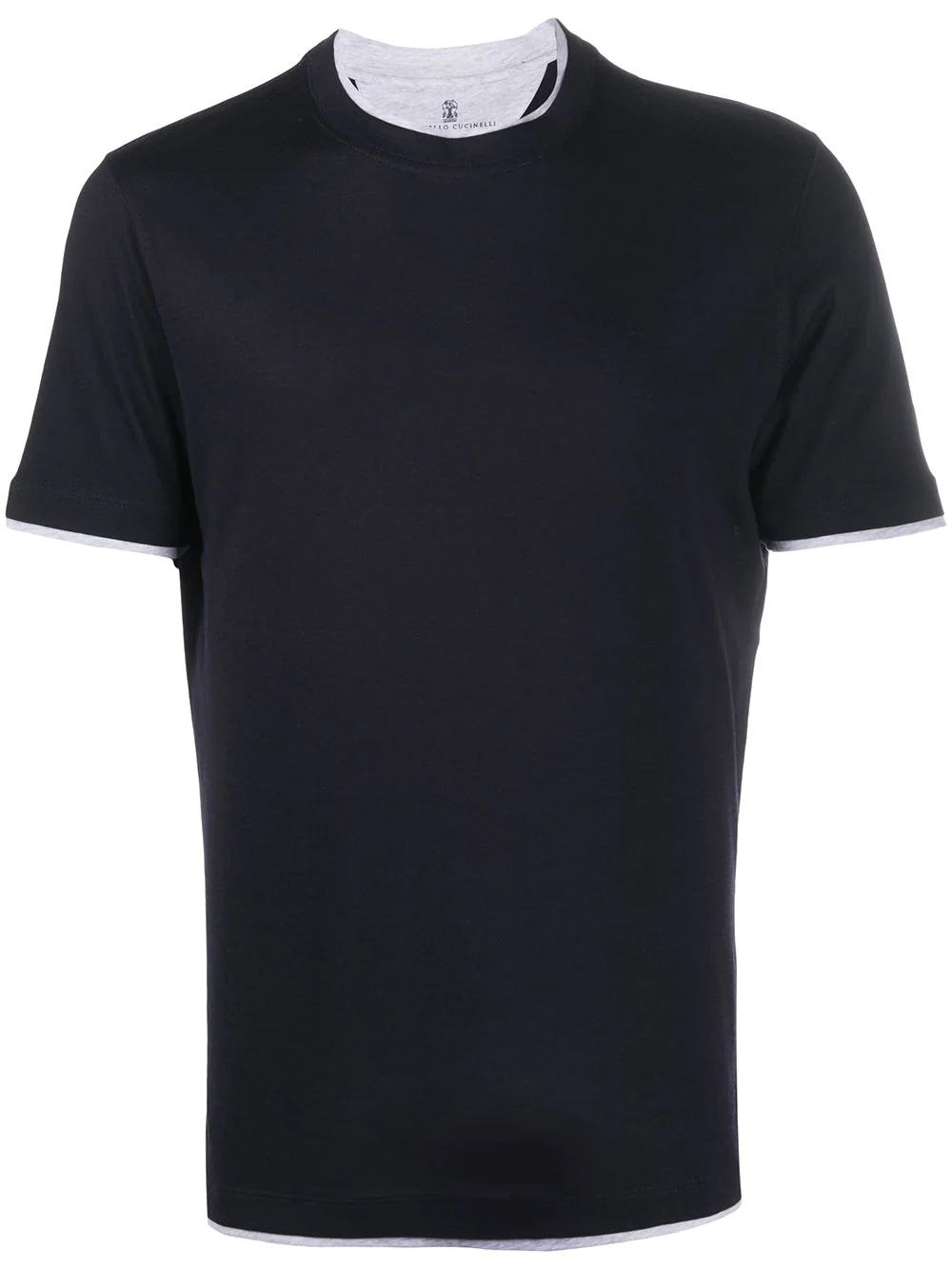 contrat-trim T-shirt - 1