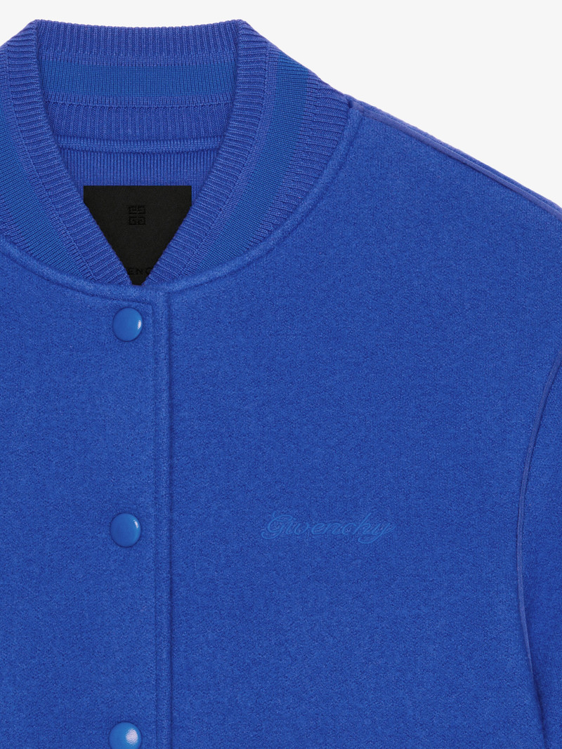 CROPPED VARSITY JACKET IN WOOL 5