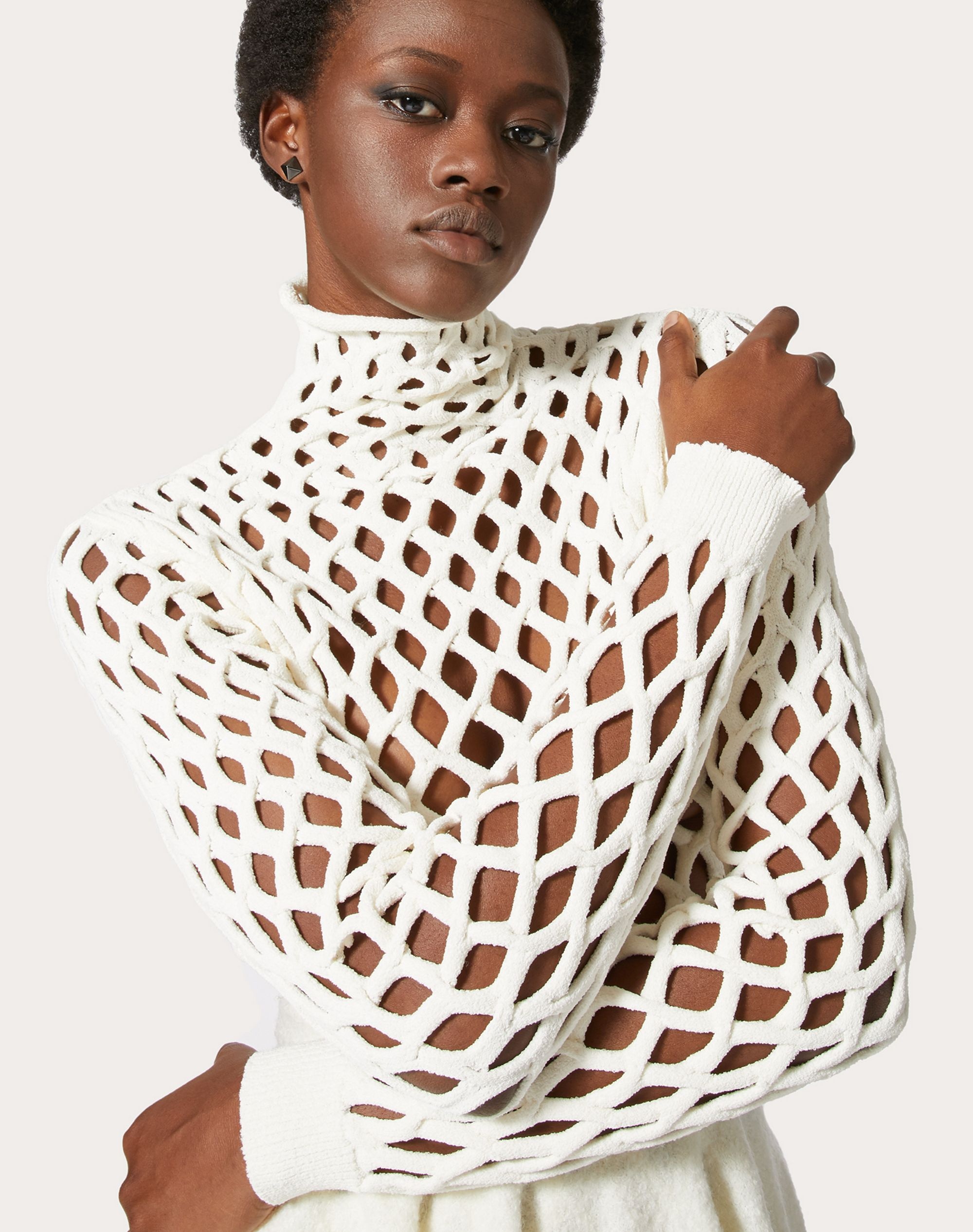 STRETCHED VISCOSE TOP - 5