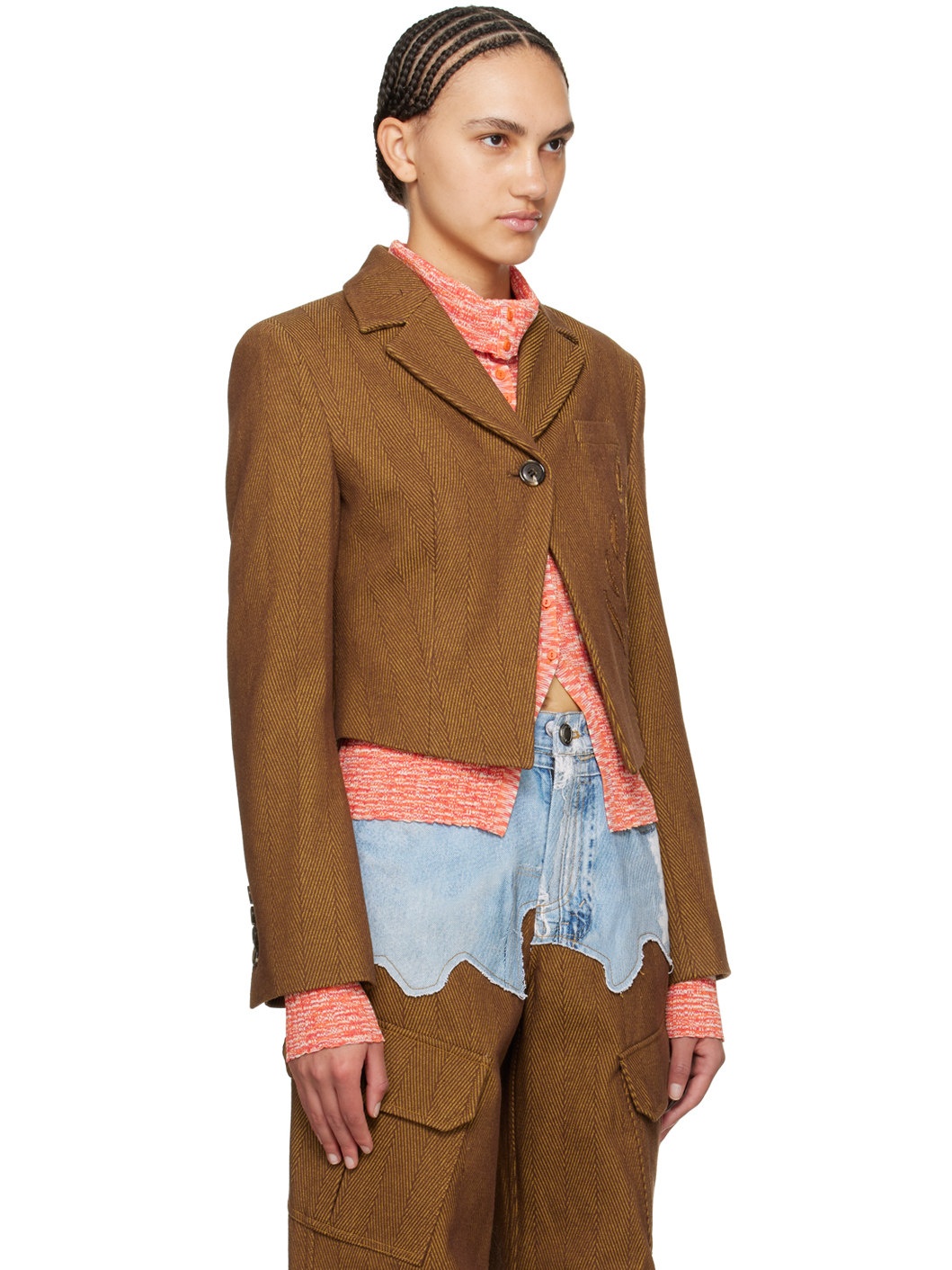 Brown Hannah Blazer - 2