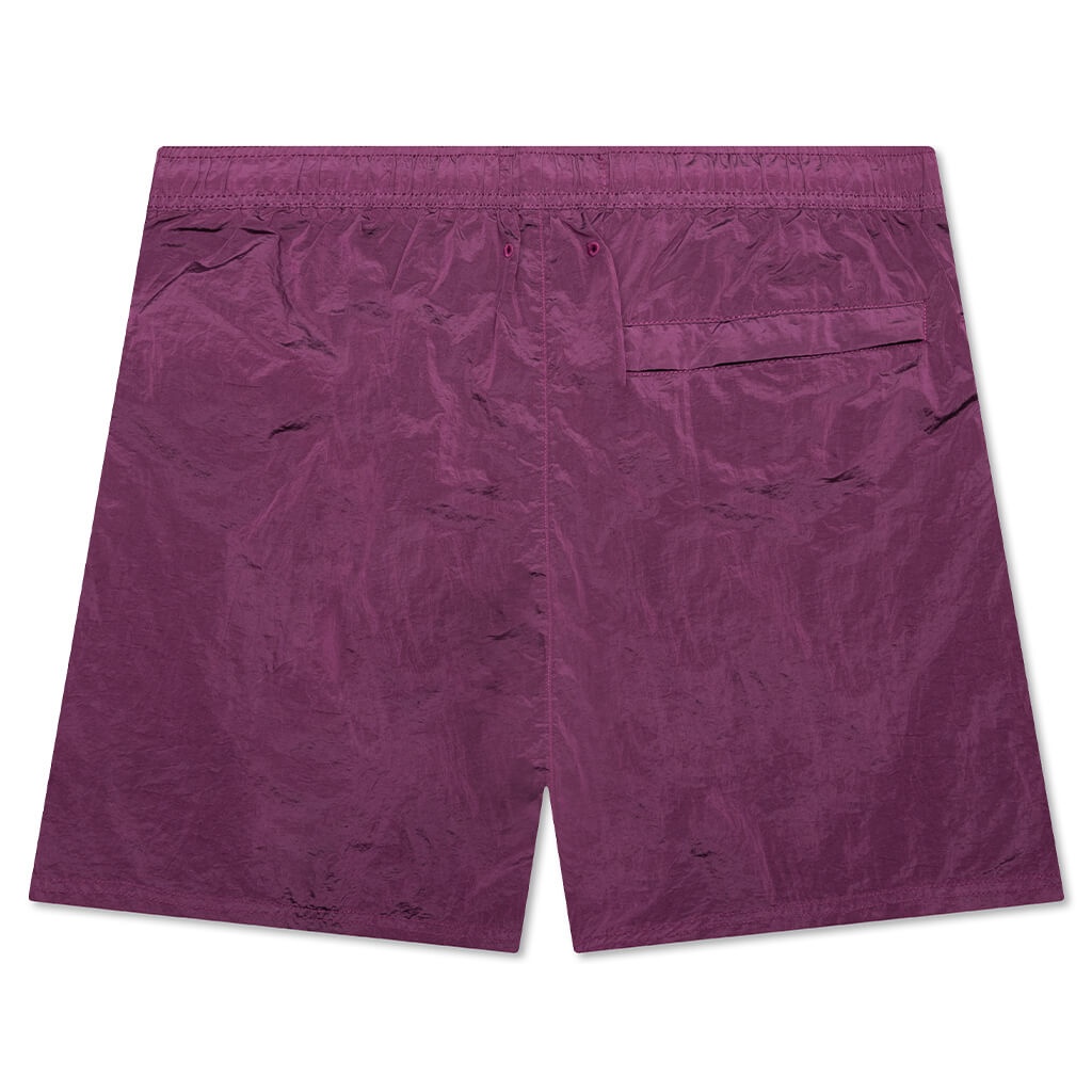 NYLON METAL SHORTS - MAGENTA - 2