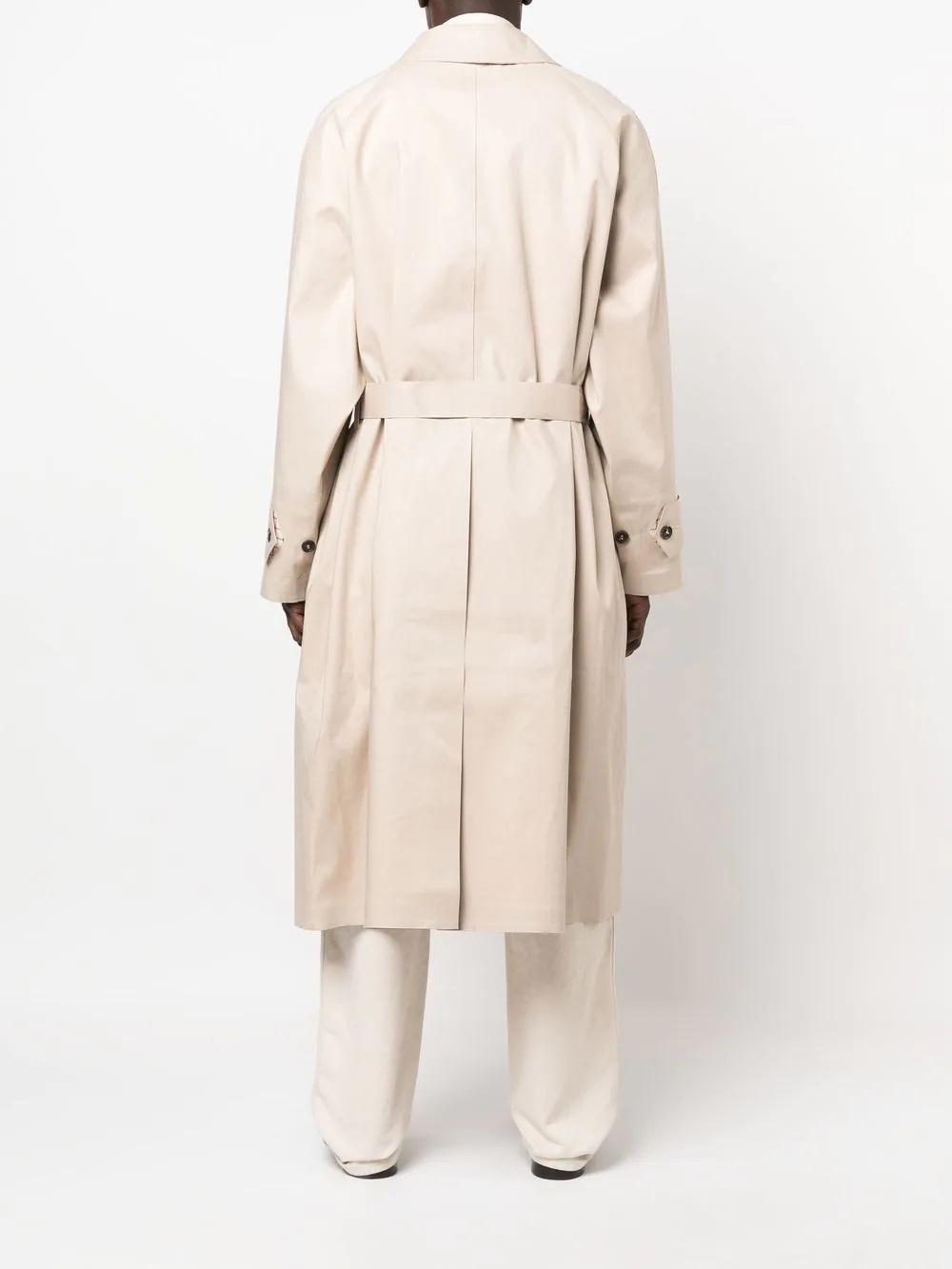 Oversized Iconic bonded cotton coat - 4