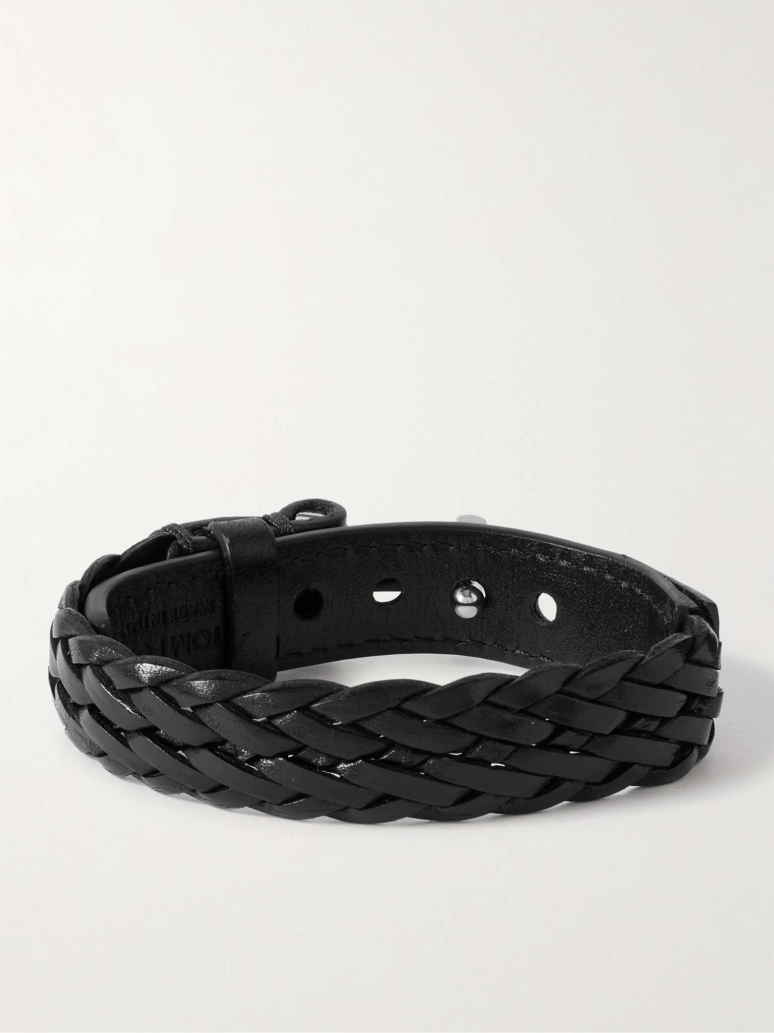 Woven Leather Bracelet - 3
