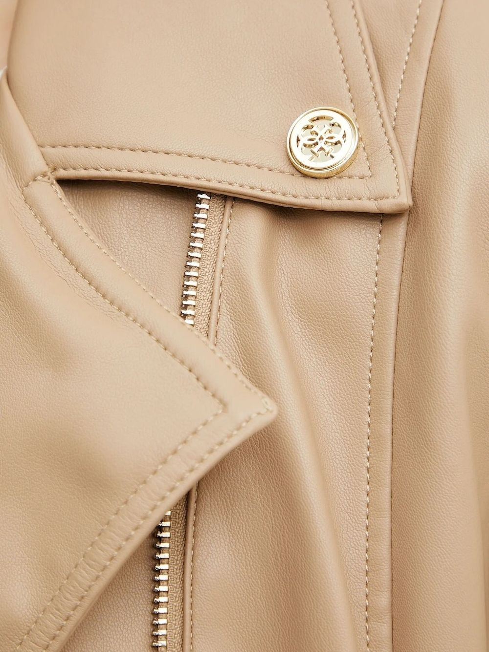 long-sleeve biker jacket - 5