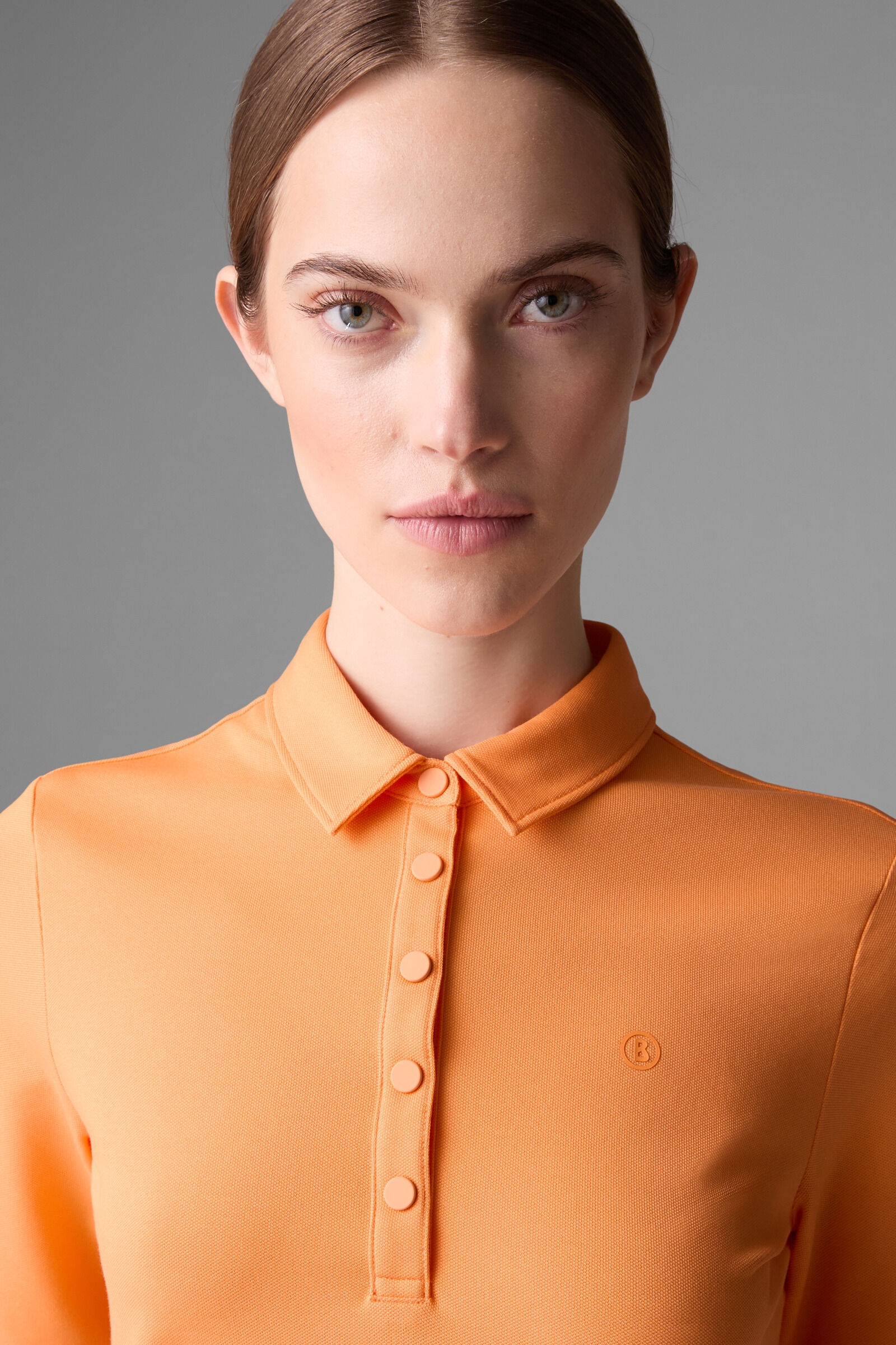 Tammy Polo shirt in Orange - 4
