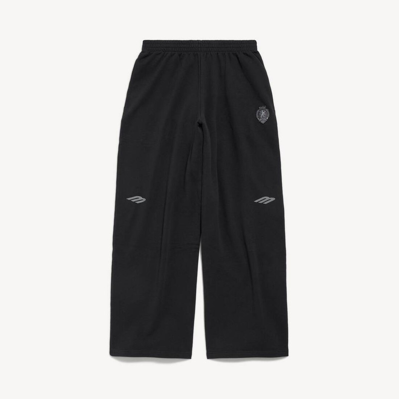 Men's 3b Football Baggy Sweatpants in Black/anthracite 1