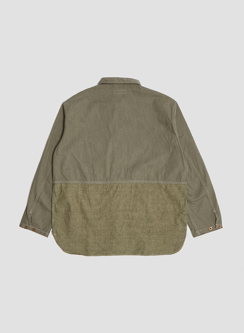 Utility Shirt Type 2 10oz Denim in Green 3