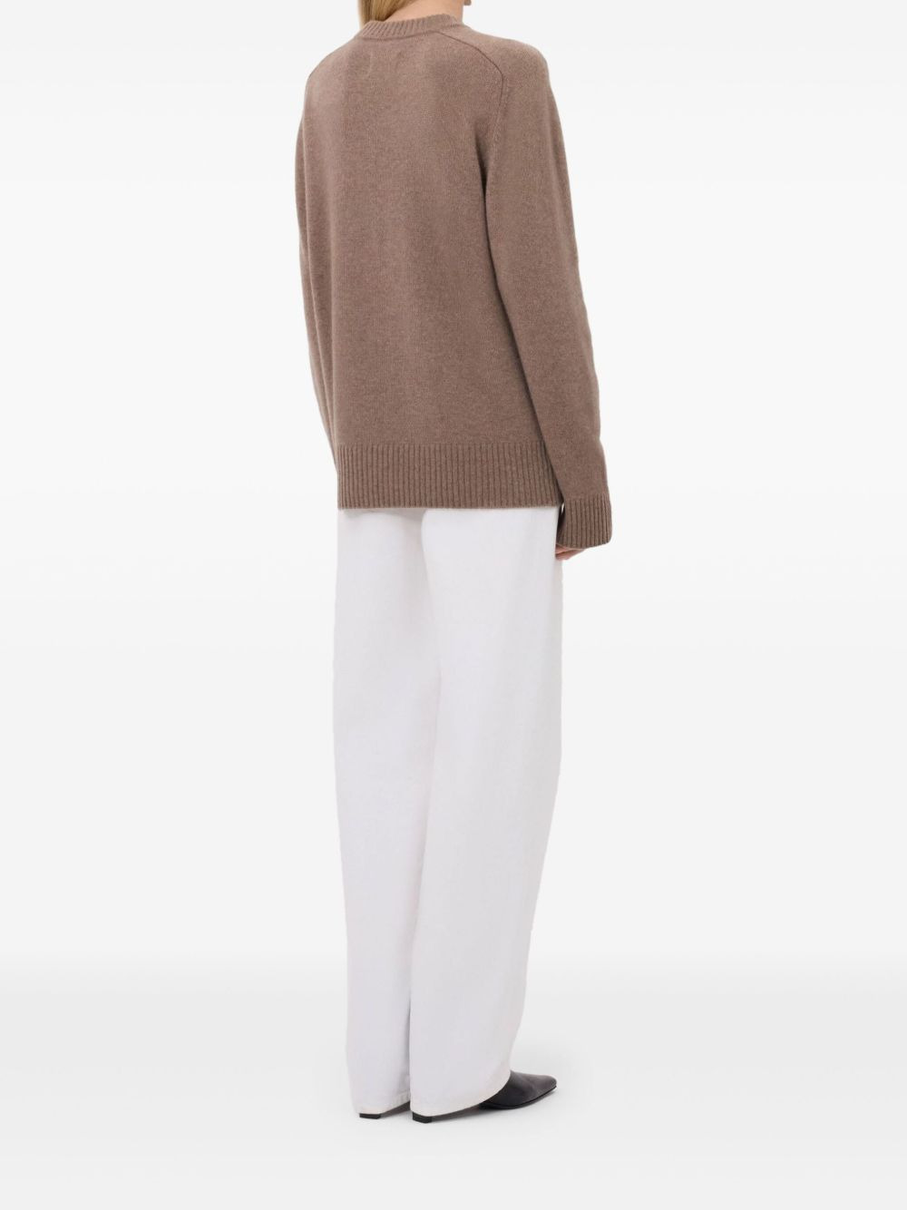 ribbed cashmere sweater - 4