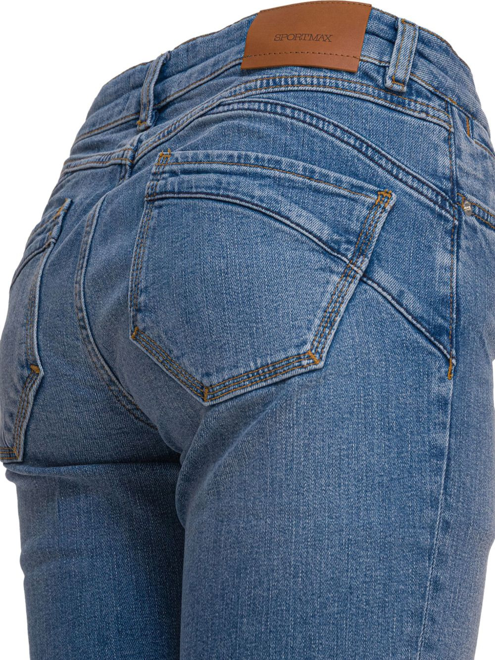 logo-patch jeans - 4