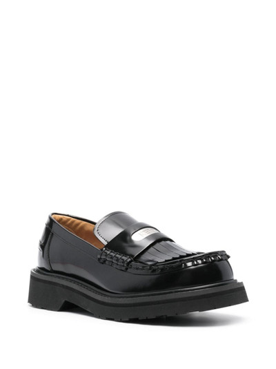 KENZO Smile leather loafers outlook