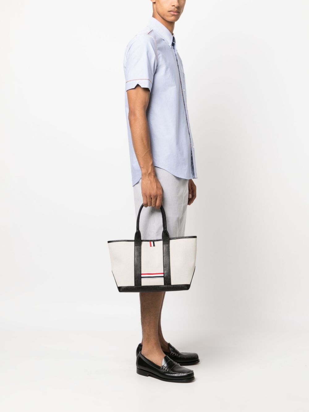 RWB-stripe tote bag - 2