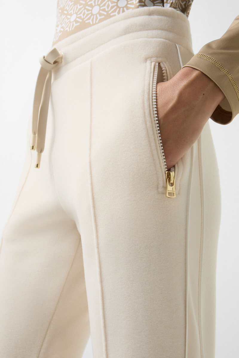 Florina fleece pants in Cream 7