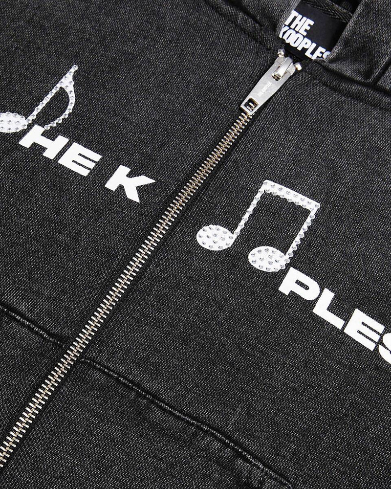 BLACK HOODIE WITH SERIGRAPHY 7