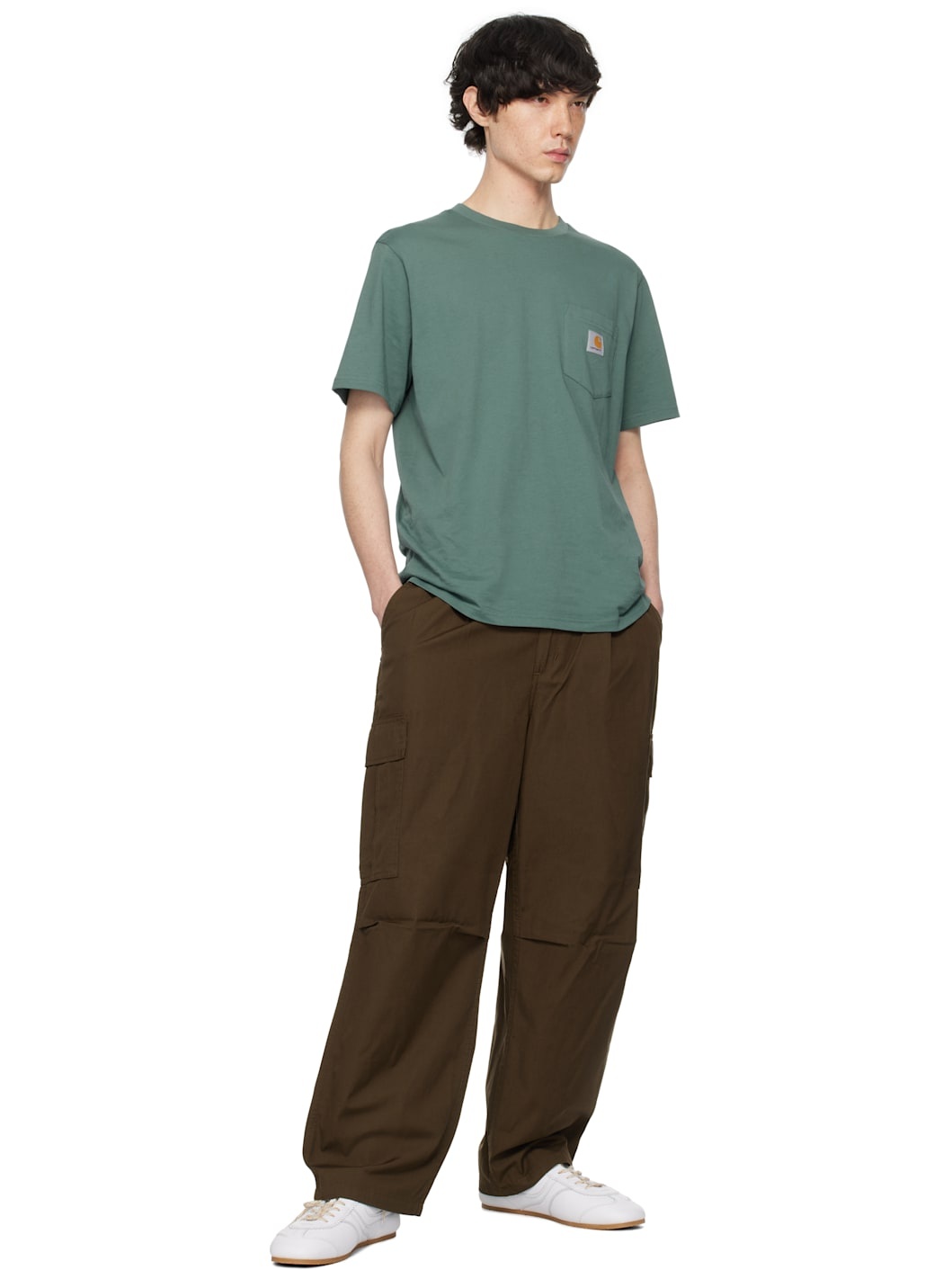 Green Pocket T-shirt - 4