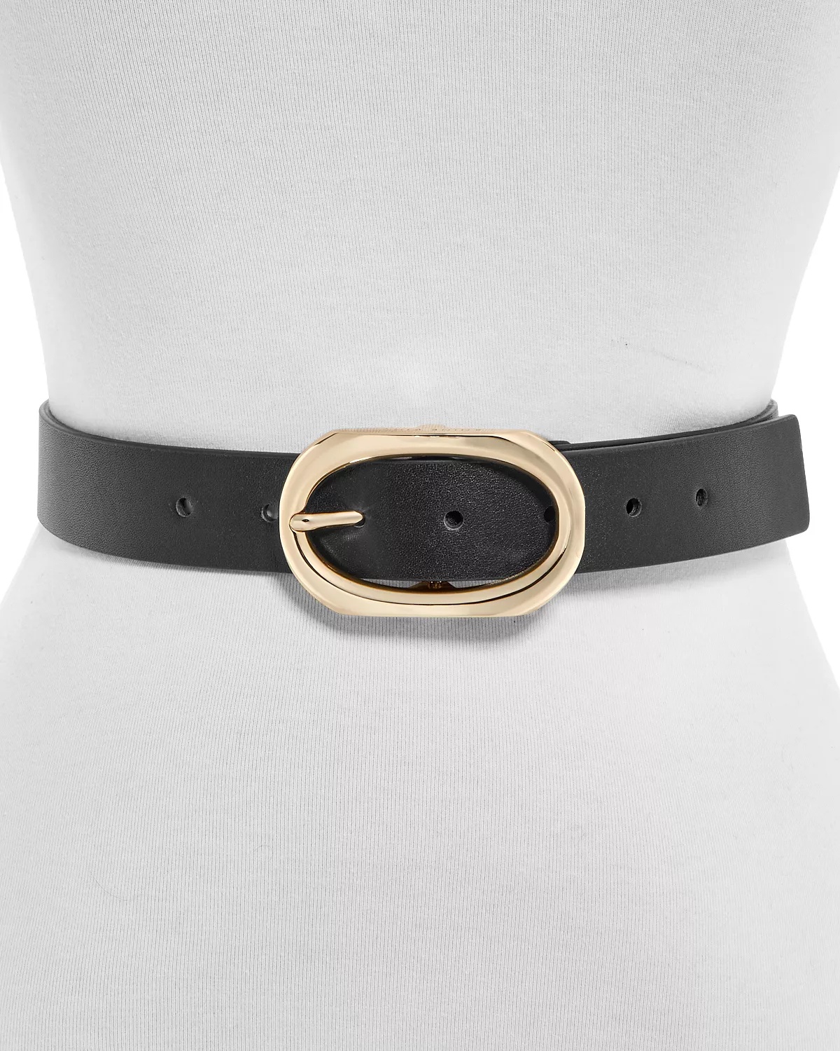 Women's Signature Link Buckle Leather Belt - 3