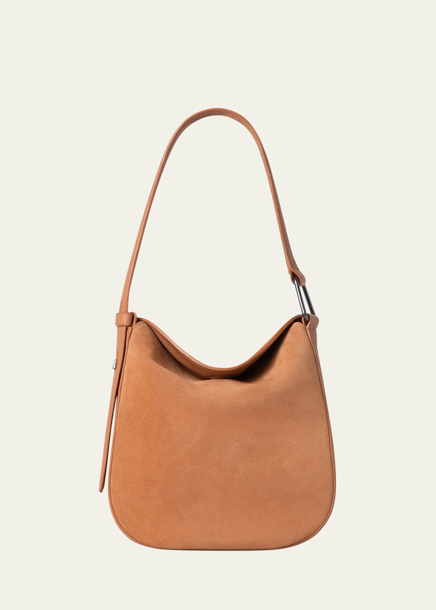 Anna Little Suede Hobo Bag - 1