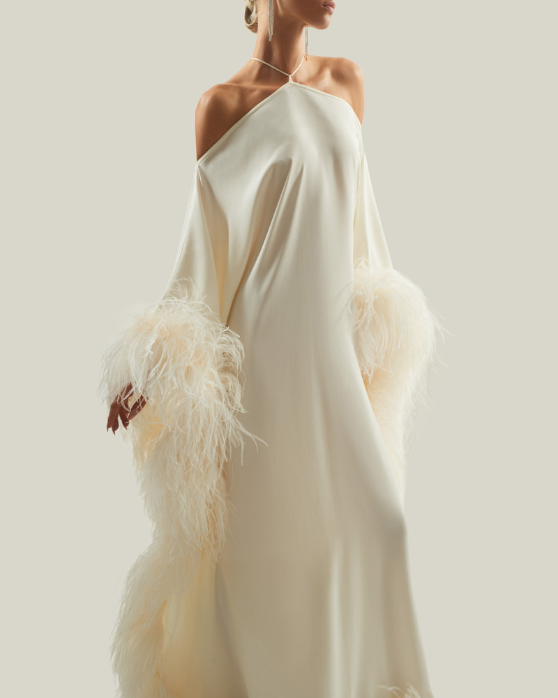 Sza Sza Extravaganza Kaftan in Latte 4