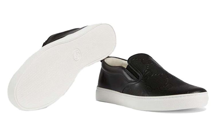 Gucci Slip-On 'GG Embossed - Black' 407364-1XK20-1000 - 5