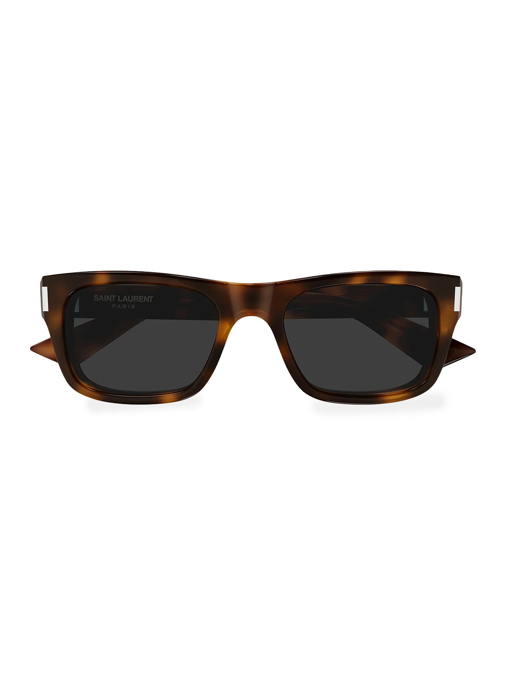 Men's 53MM Rectangular Sunglasses - Havana - 1
