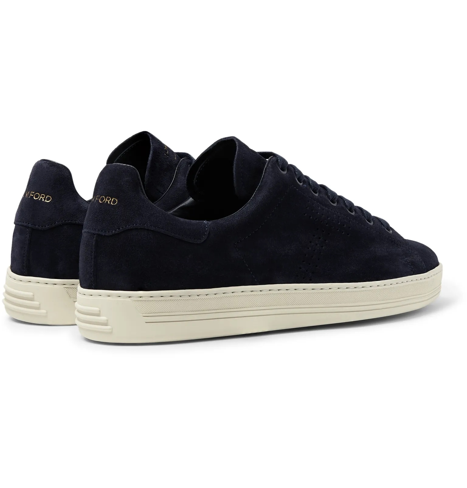 Warwick Perforated Suede Sneakers - 6