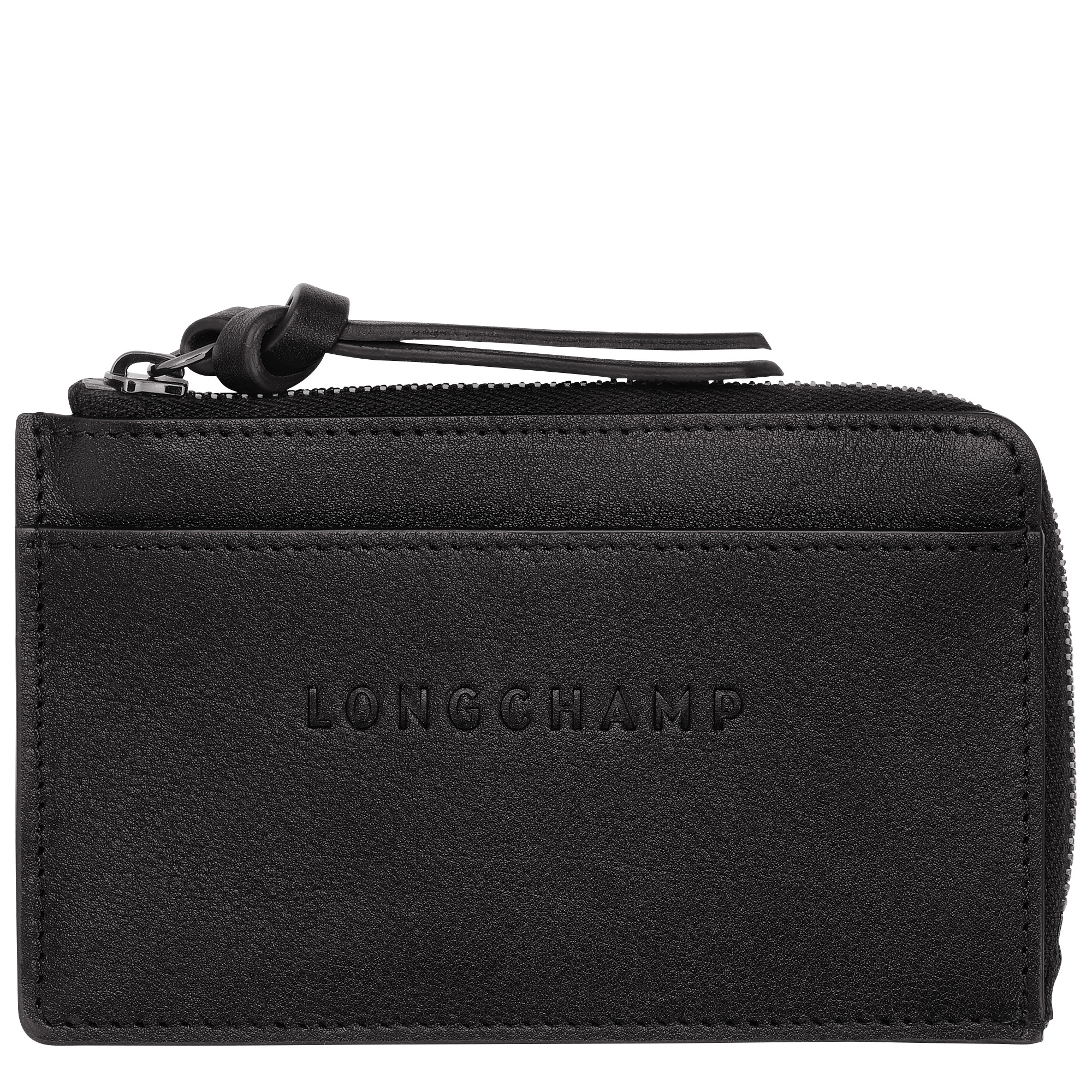 Longchamp 3D Card holder Black - Leather - 1