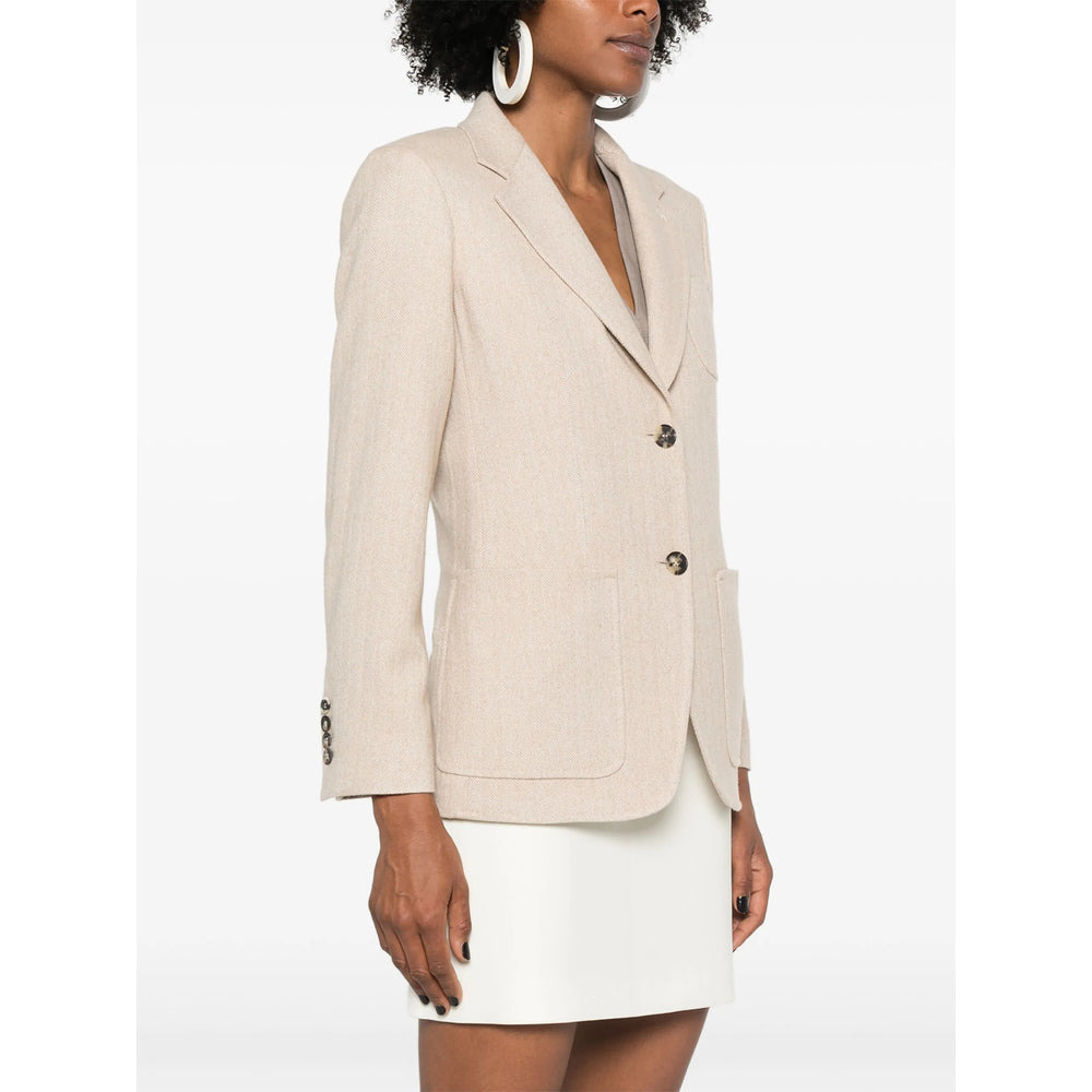 Max Mara Neutrals Jackets - Blazers Women - 3
