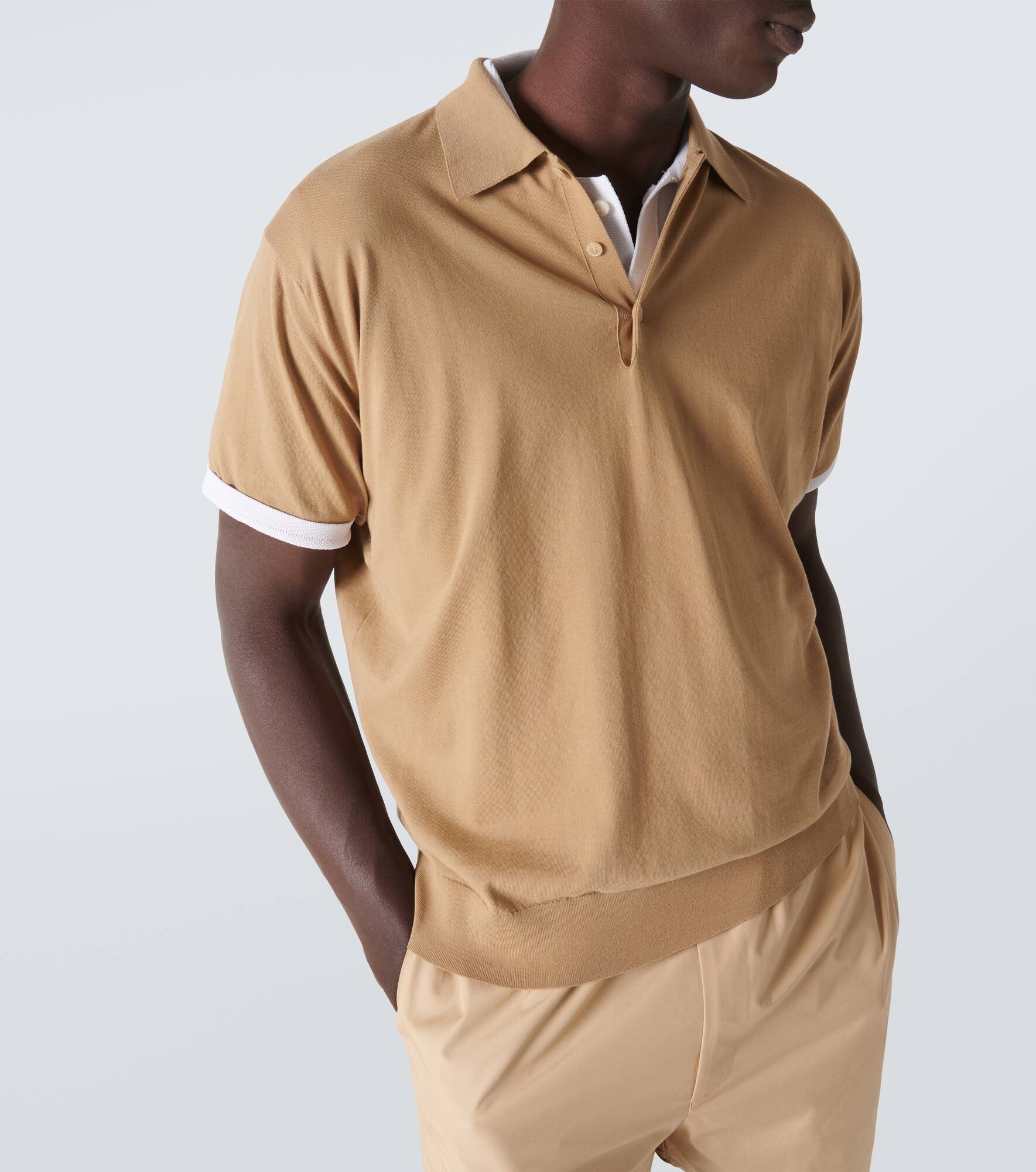 Cotton polo shirt - 5
