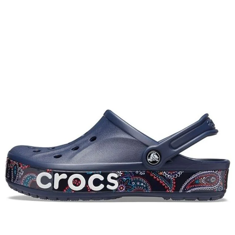 Crocs Bayaband Printing Sandals Unisex Blue 206233-410 - 1