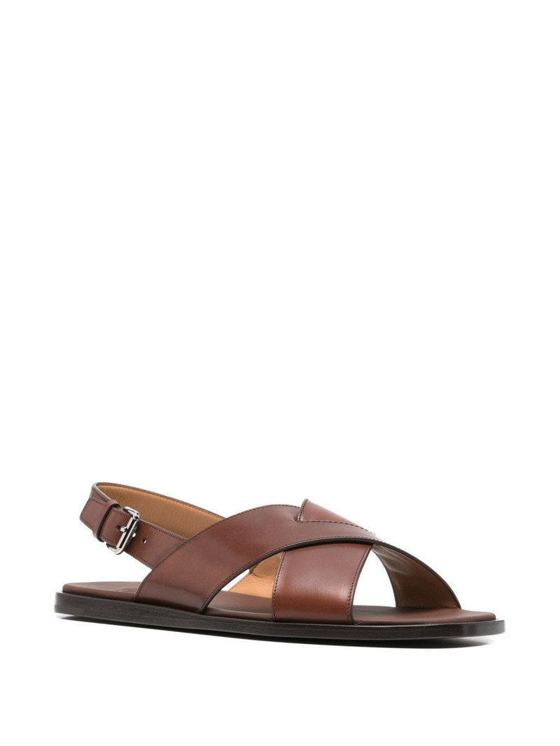 Church's crossover-strap buckle-fastening sandals outlook