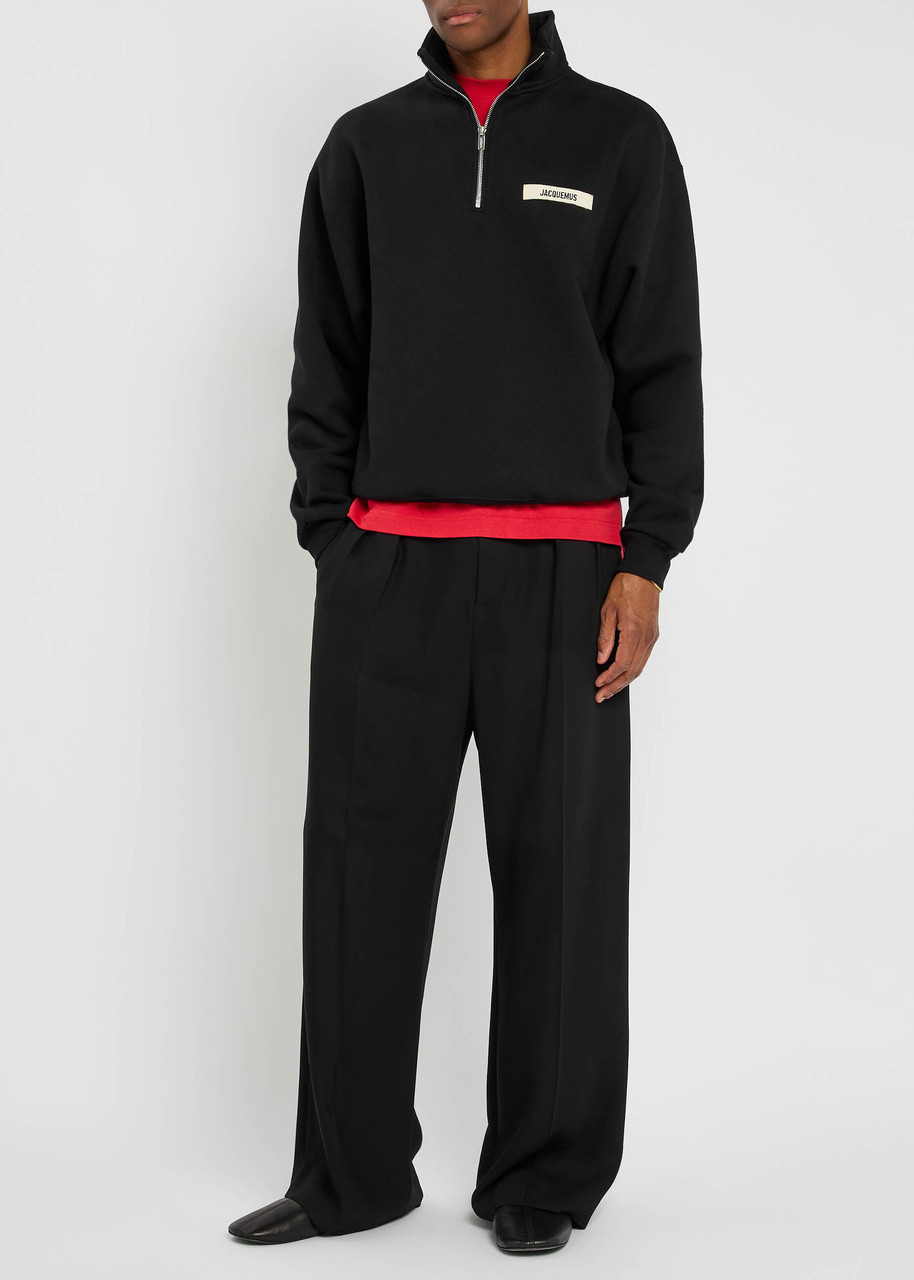 Jacquemus Le Camionneur Gros Grain Cotton Sweatshirt - 4