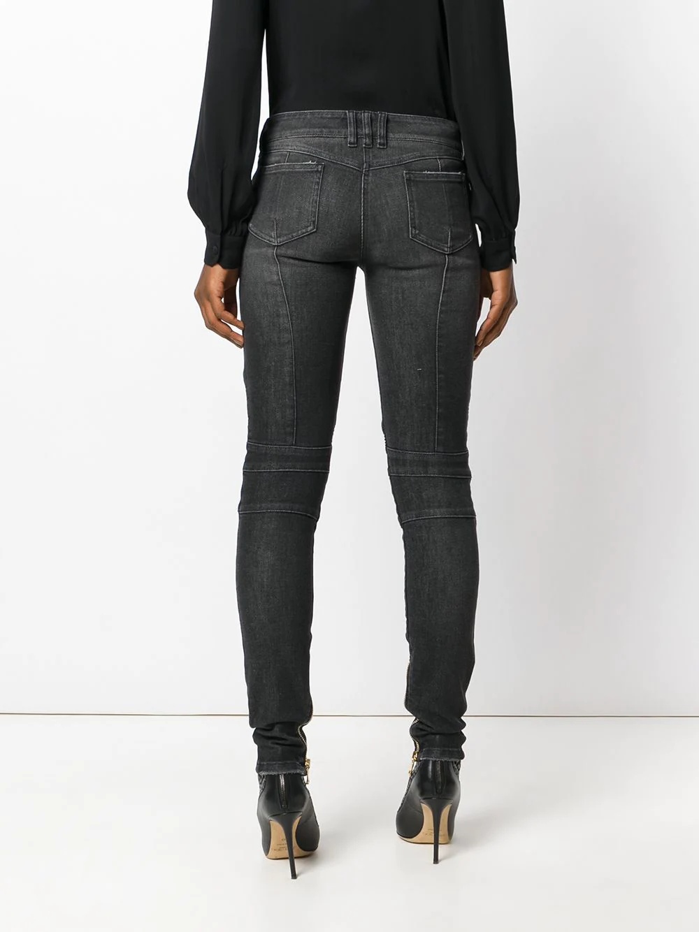 skinny biker jeans - 4