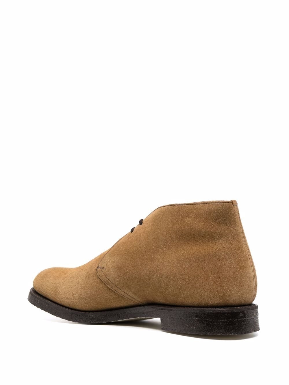 suede almond-toe lace-up ankle boots - 3