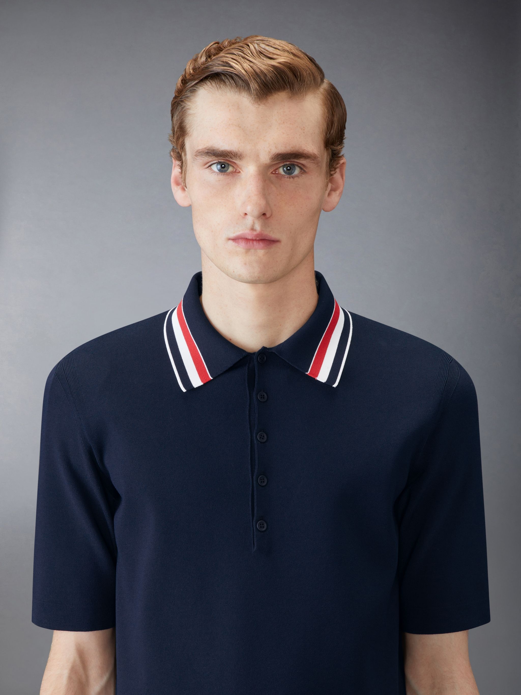 STRETCH VISCOSE TENNIS POLO - 4