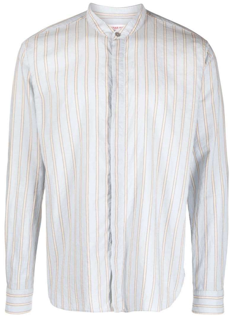 Dekker striped long-sleeve shirt 1
