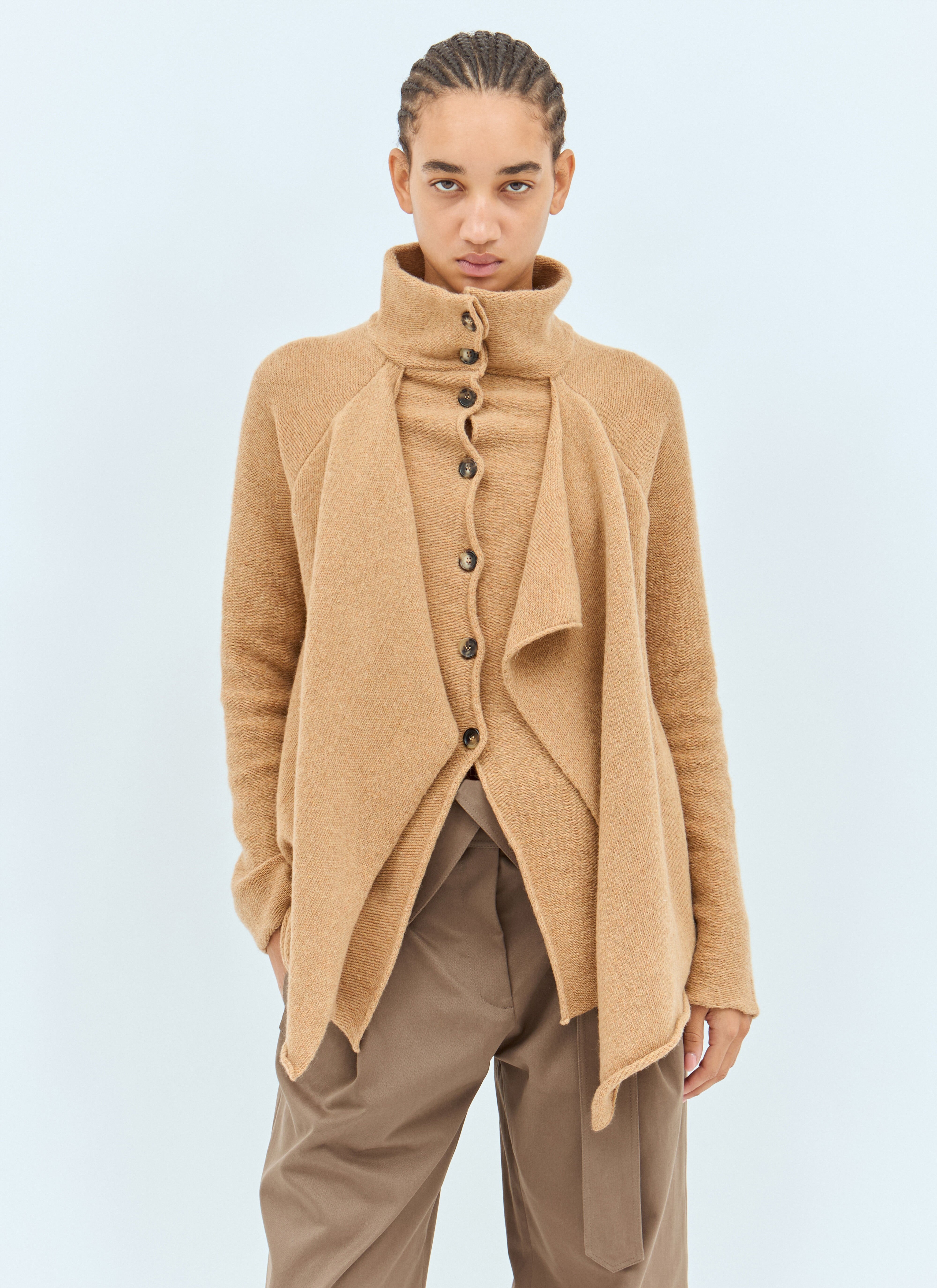 Layered Cardigan - 1