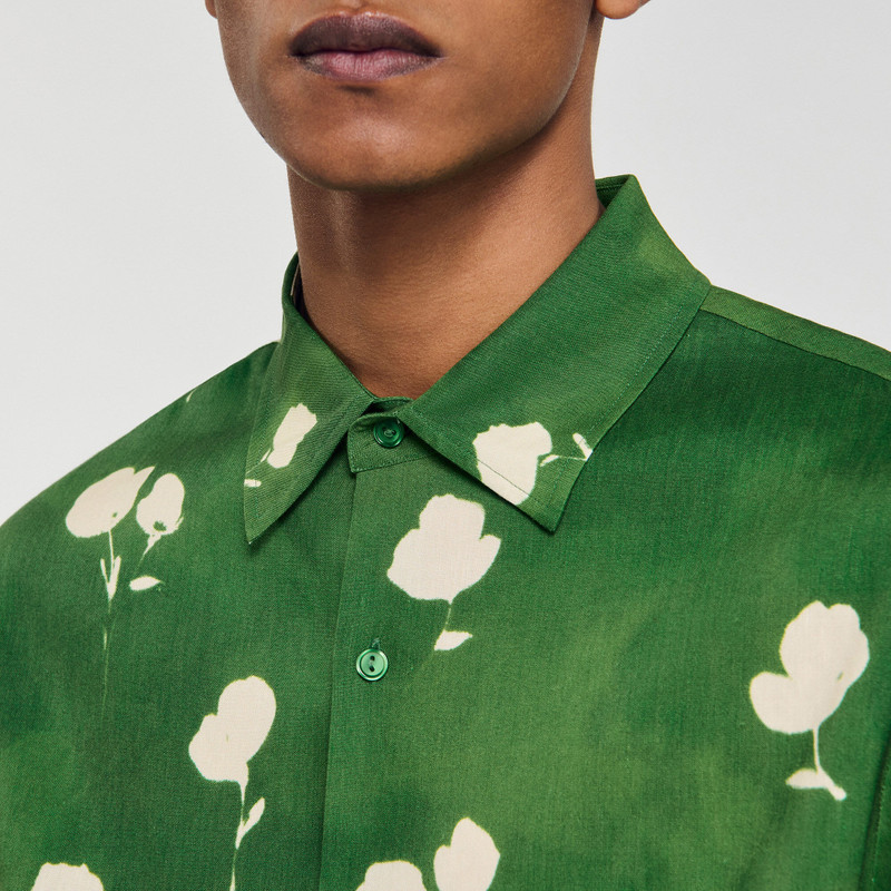 FLORAL MOTIF SHIRT 4