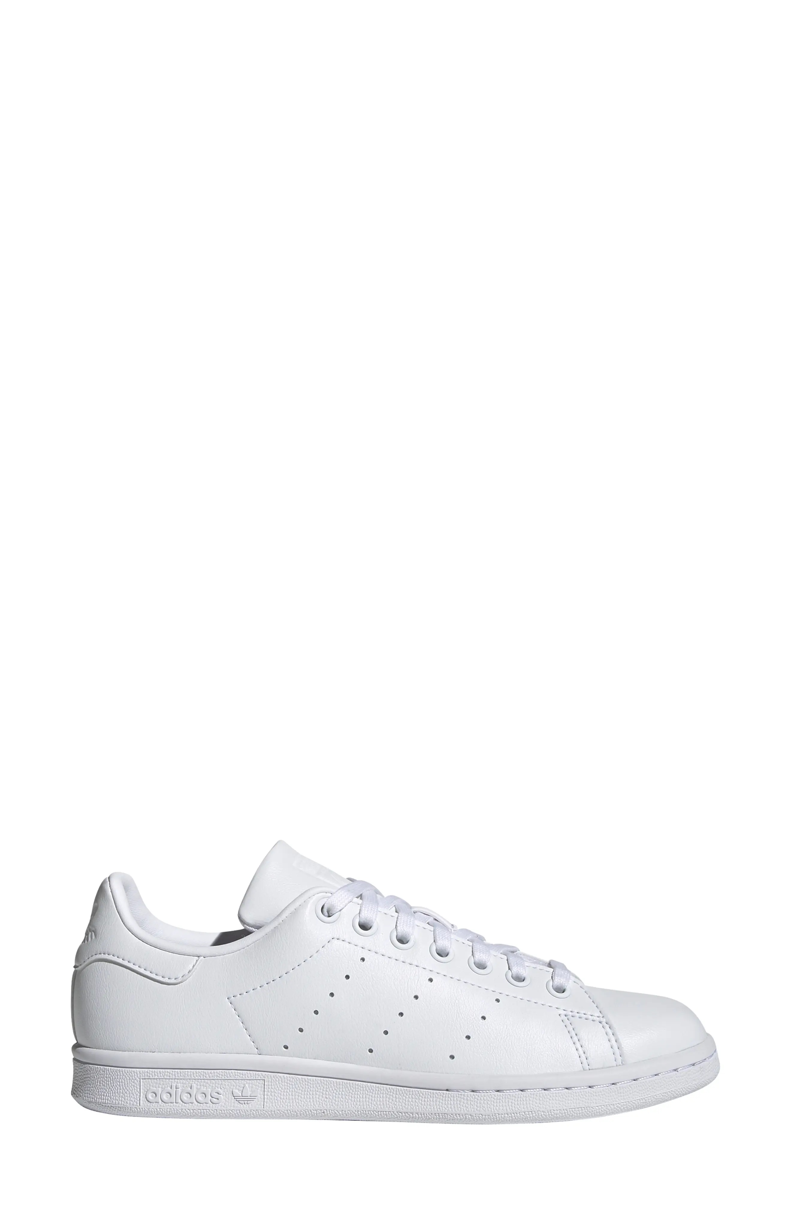 Primegreen Stan Smith Sneaker in White/Core Black/White - 3