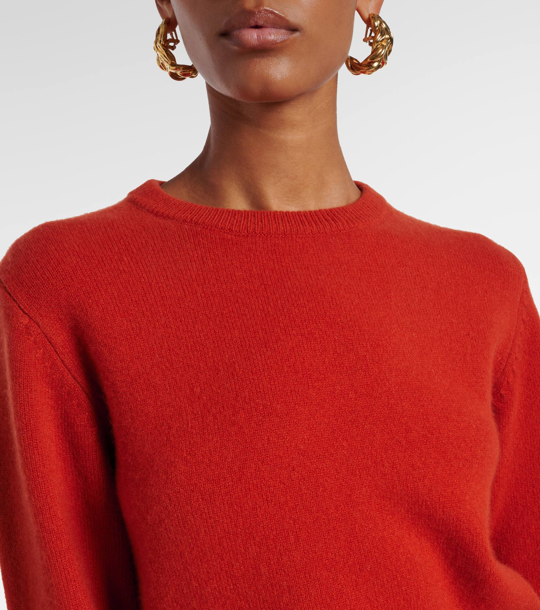 Jeanne cashmere-blend sweater - 4