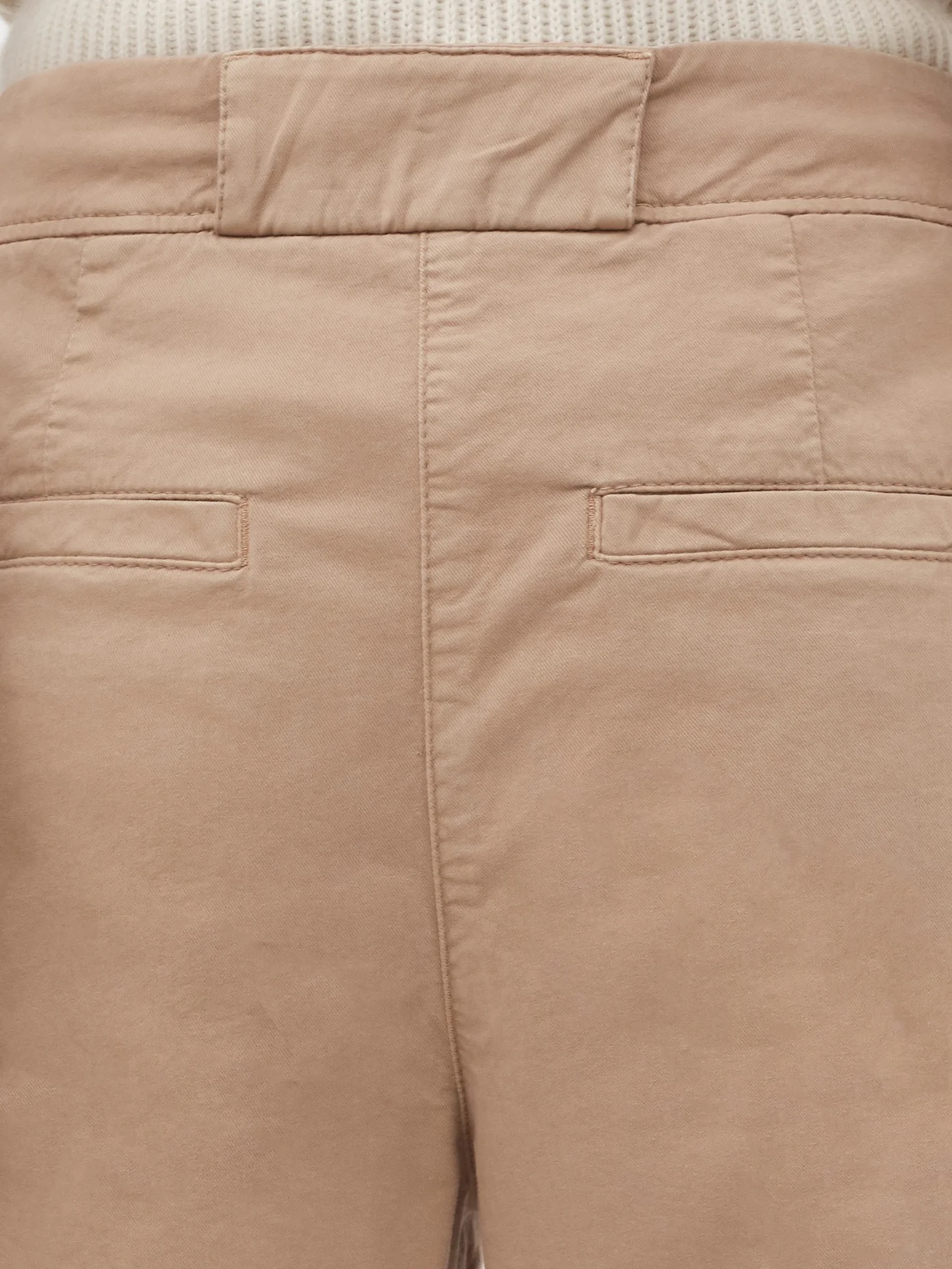 Pleated cotton-blend twill trousers - 4