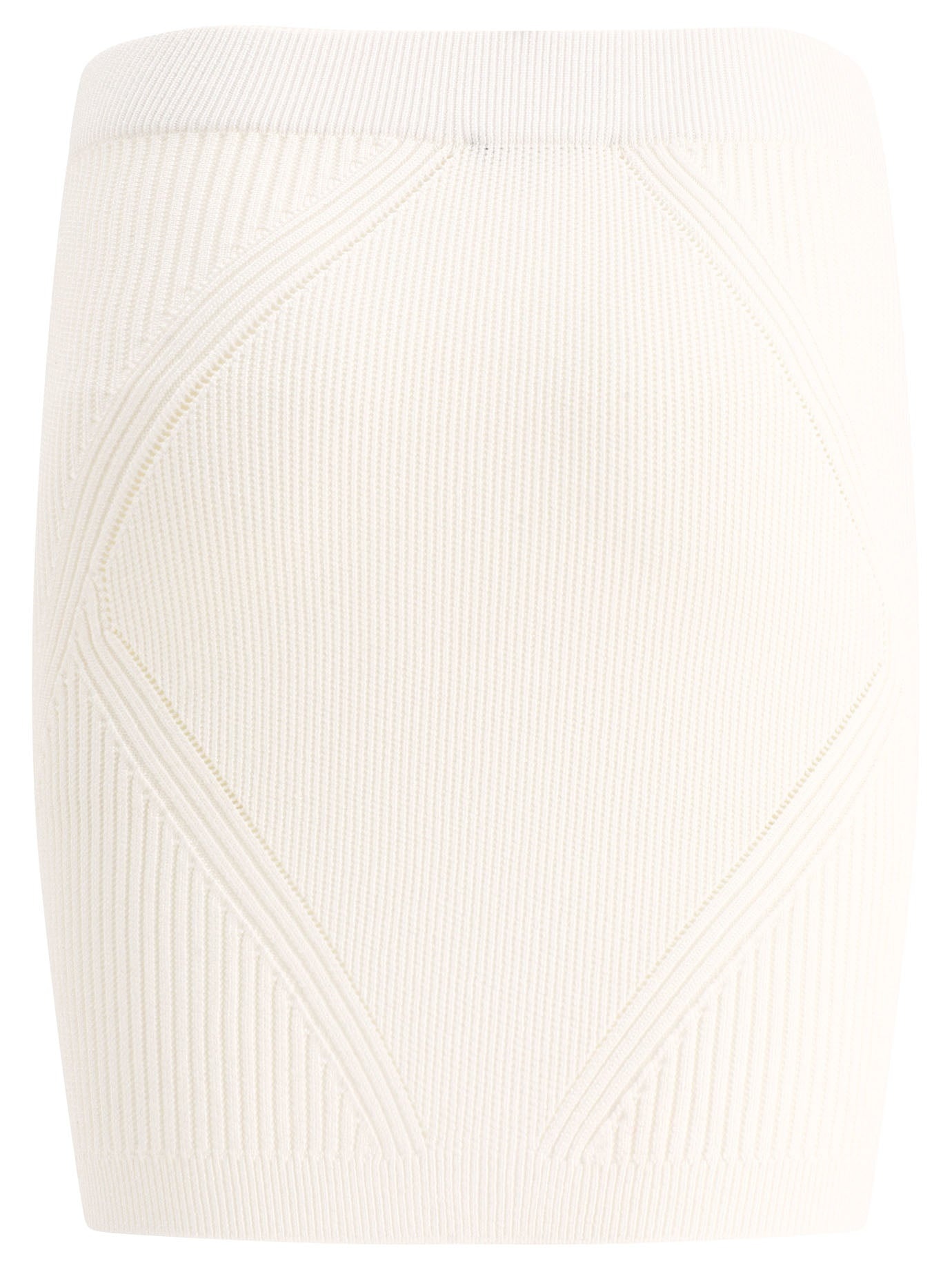 Balmain Knitted Skirt With Buttons - 2