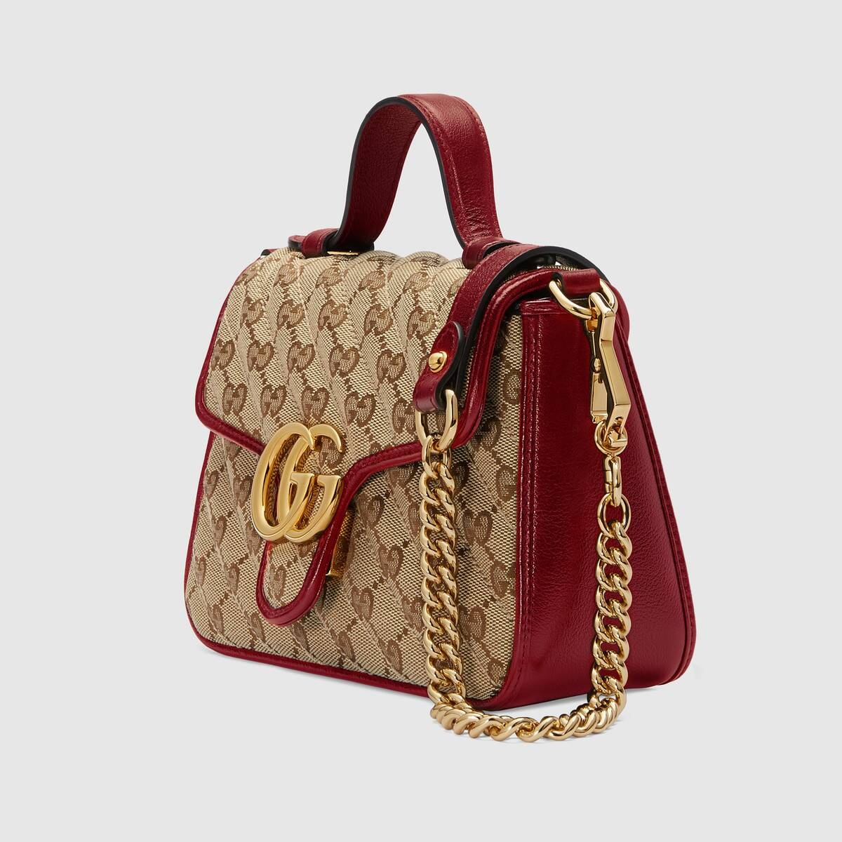 GG Marmont mini top handle bag - 2