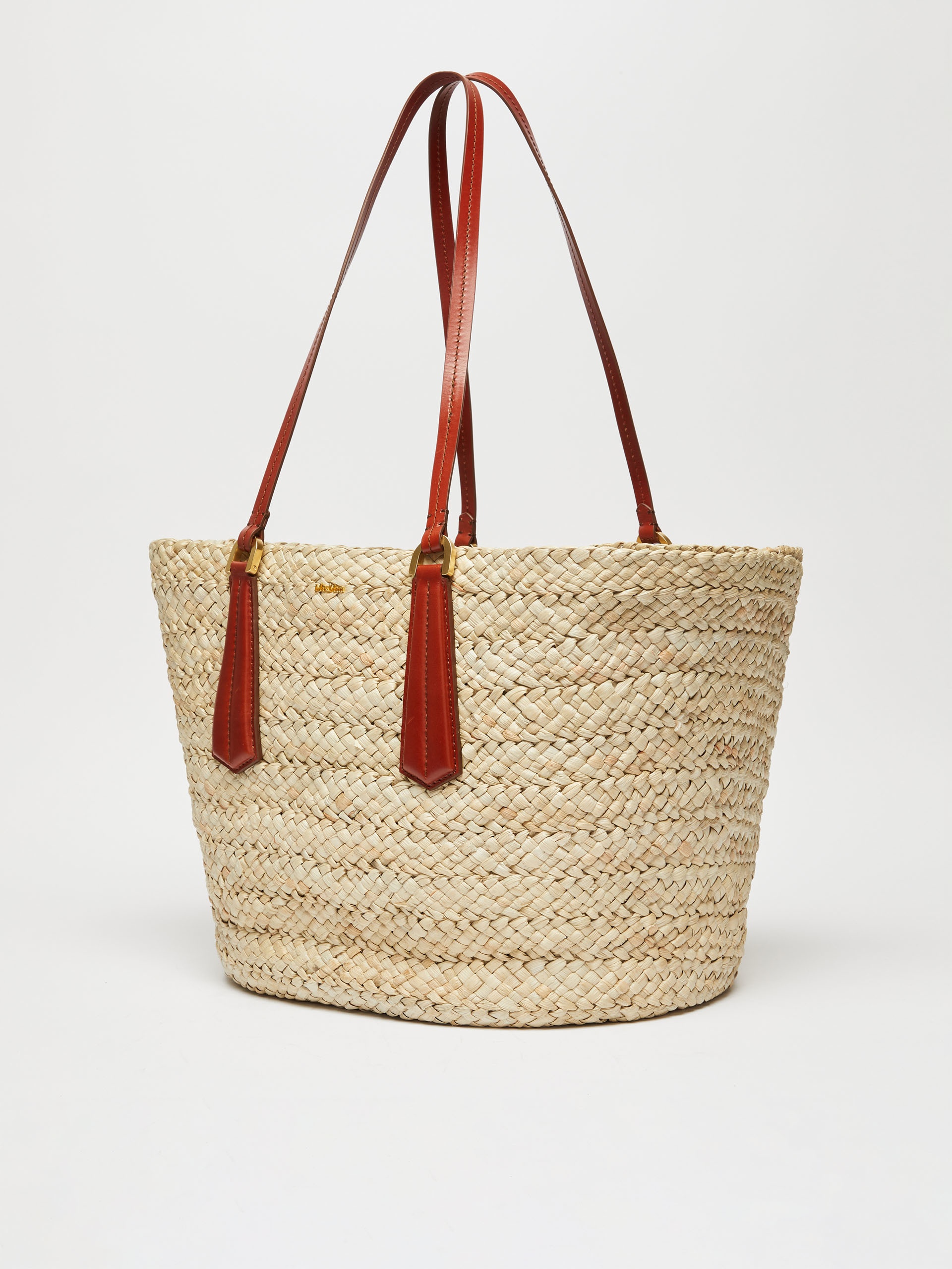 PANIERXL Straw bucket bag - 2