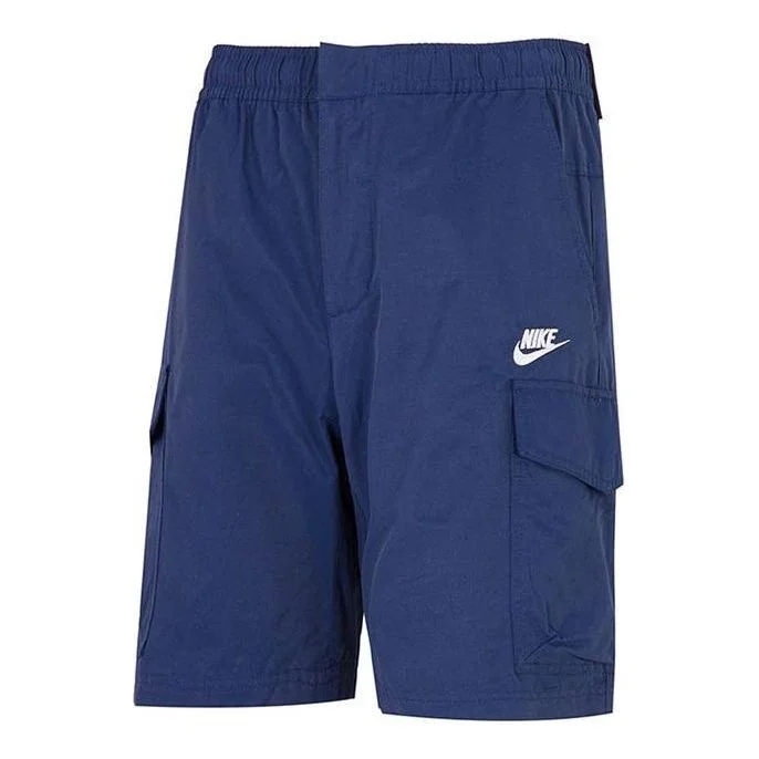 Nike Sportswear Sport Essentials Woven Unlined Utility Shorts 'Blue' DD4729-410 - 1