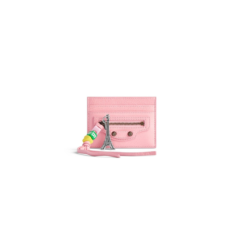 Women's Le City Card Holder in Vintage Pink - 1