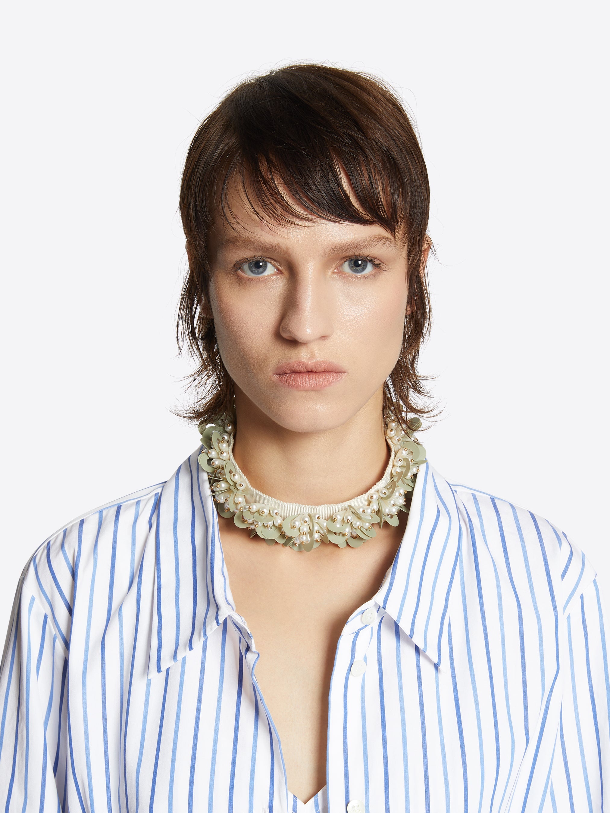 EMBROIDERED NECKLACE - 5