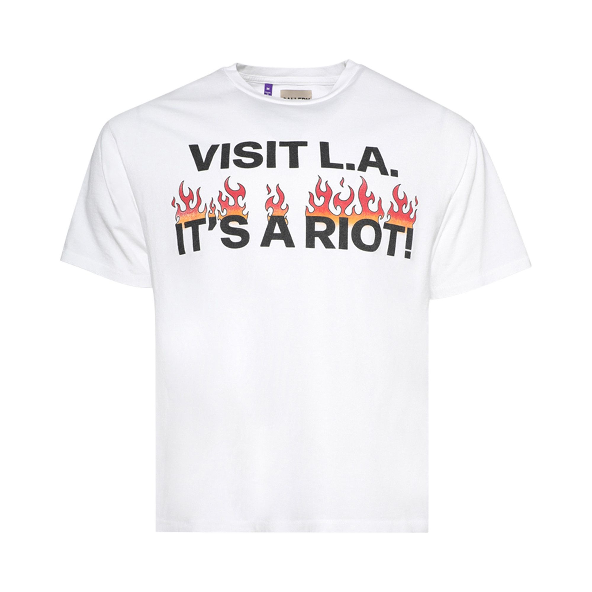 Gallery Dept. LA Riot Tee 'White' - 1