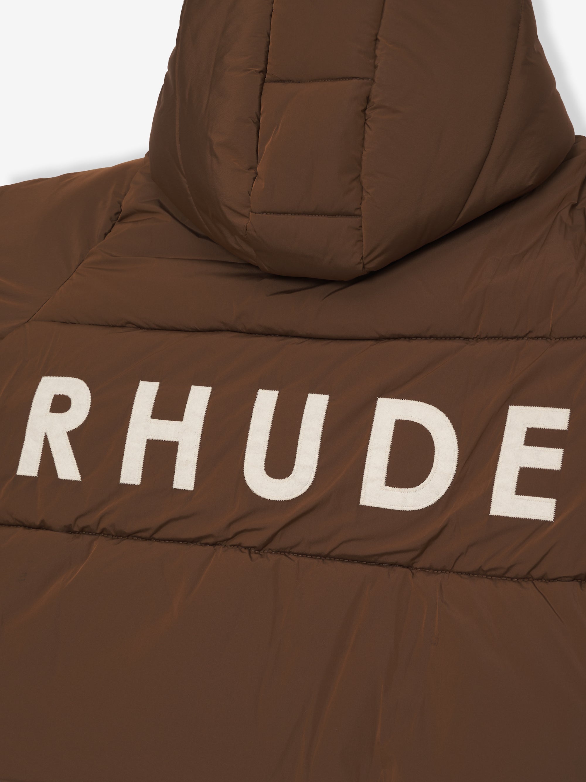 RHUDE LOGO PUFFER JACKET - 3